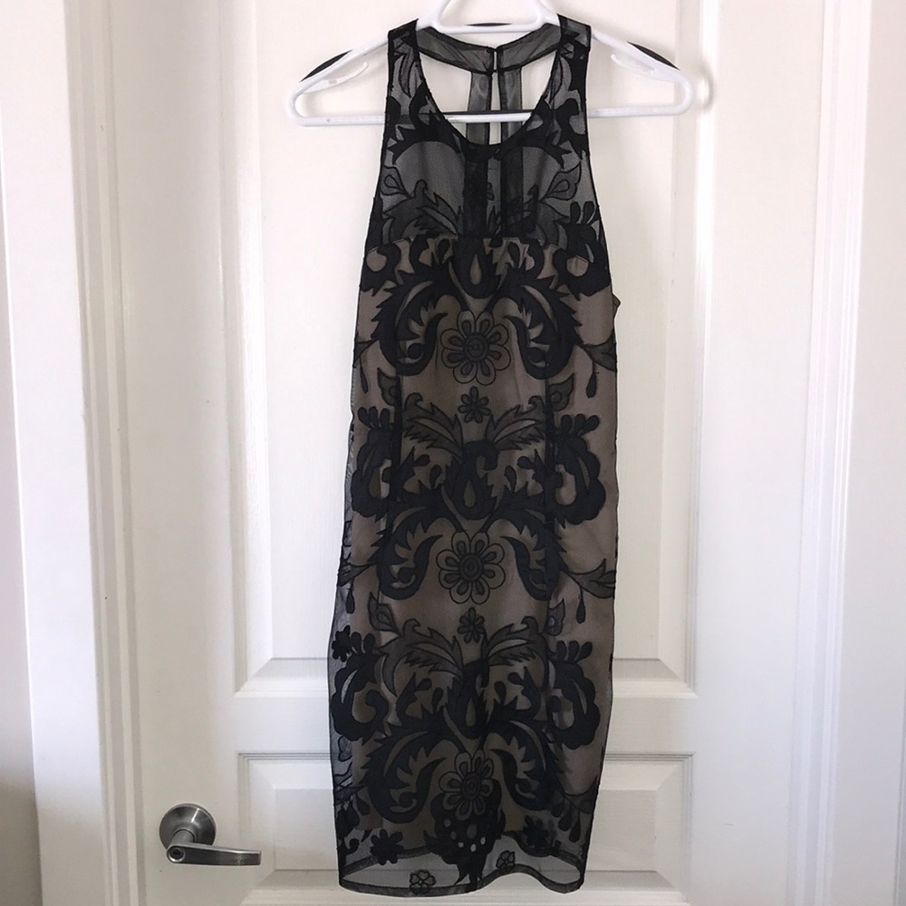 Pink Martini Black Lace Dress